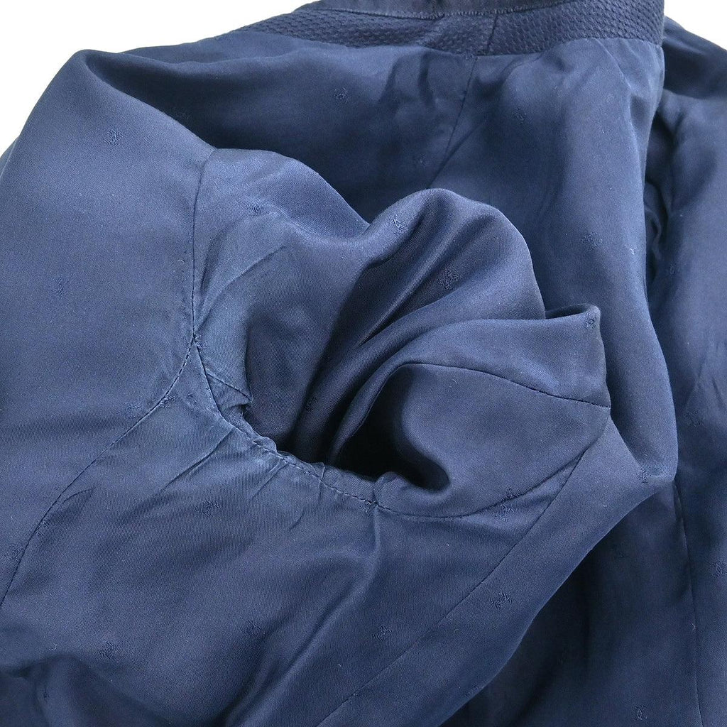 Chanel Setup Suit Jacket Skirt Navy P294 #38