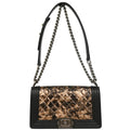 Boy Chanel 2018-2019 Black Bronze Lambskin Medium Shoulder Bag