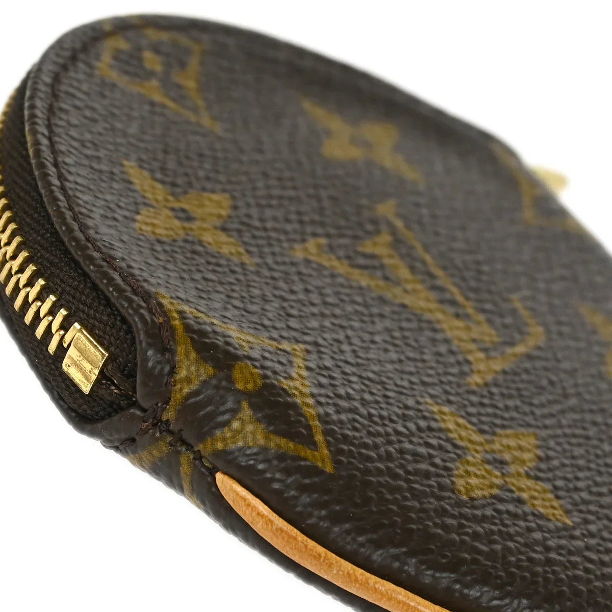 Louis Vuitton 2006 Monogram Porte Monnaie Rond Coin Case M61926
