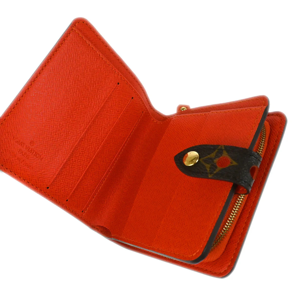 Louis Vuitton 2006 Monogram Perfo Compact Zip Wallet M95189