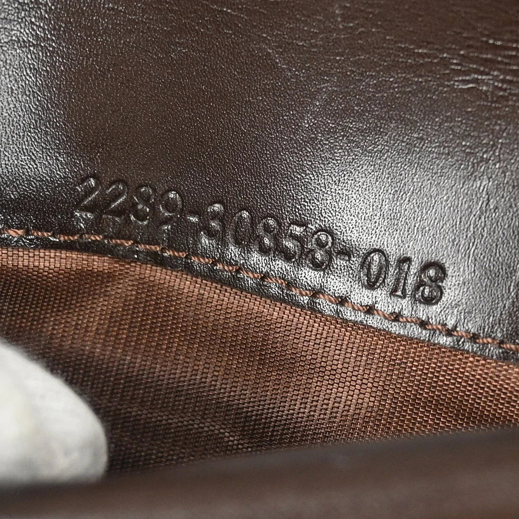Fendi 2001 Brown Zucca Wallet Purse