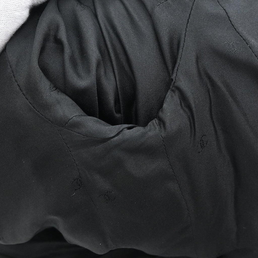 Chanel 1995 Suit Jacket Skirt Black #36