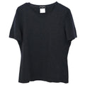 Chanel 1999 Short Sleeve Top Black 99A #42
