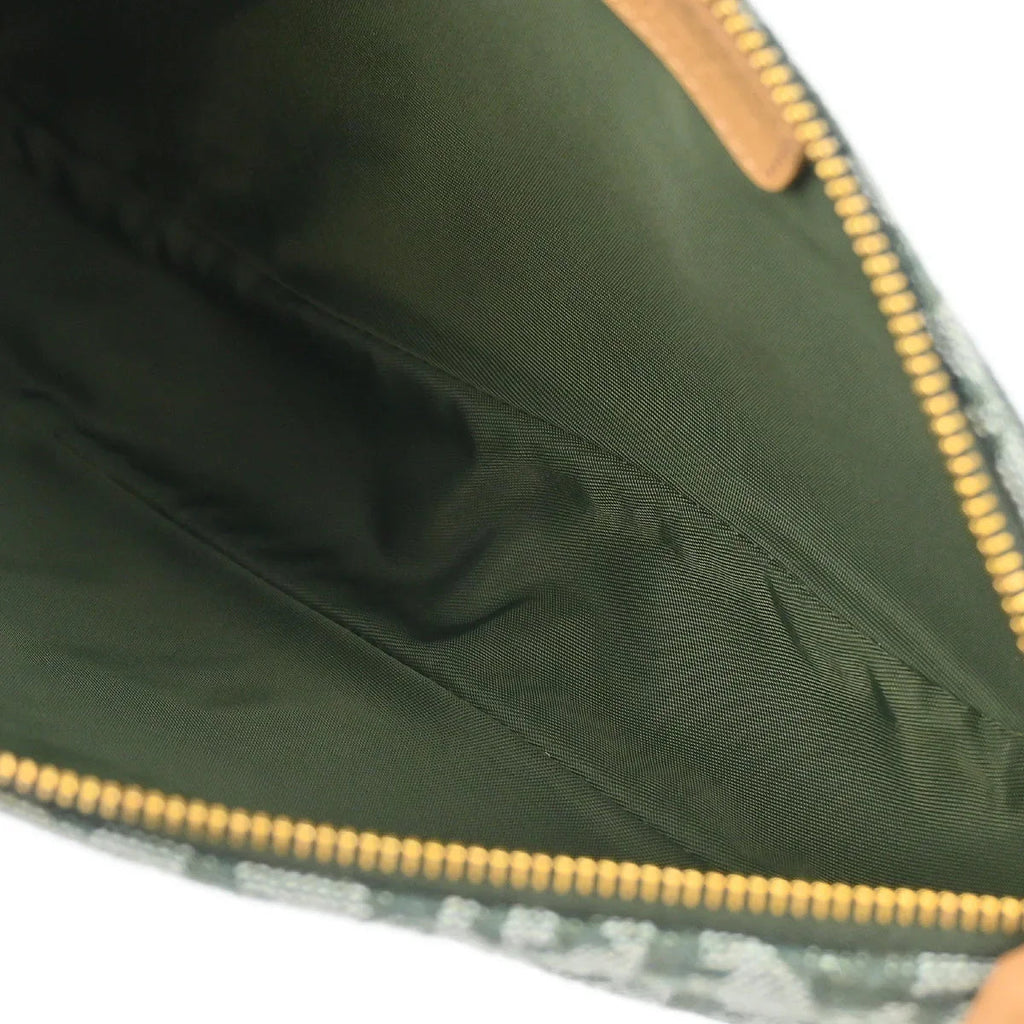 Christian Dior 2001 Green Trotter Saddle Handbag