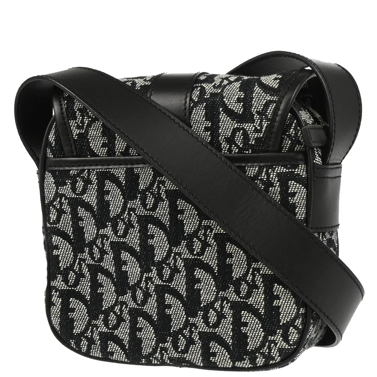 Christian Dior 2003 Black Trotter Shoulder Bag