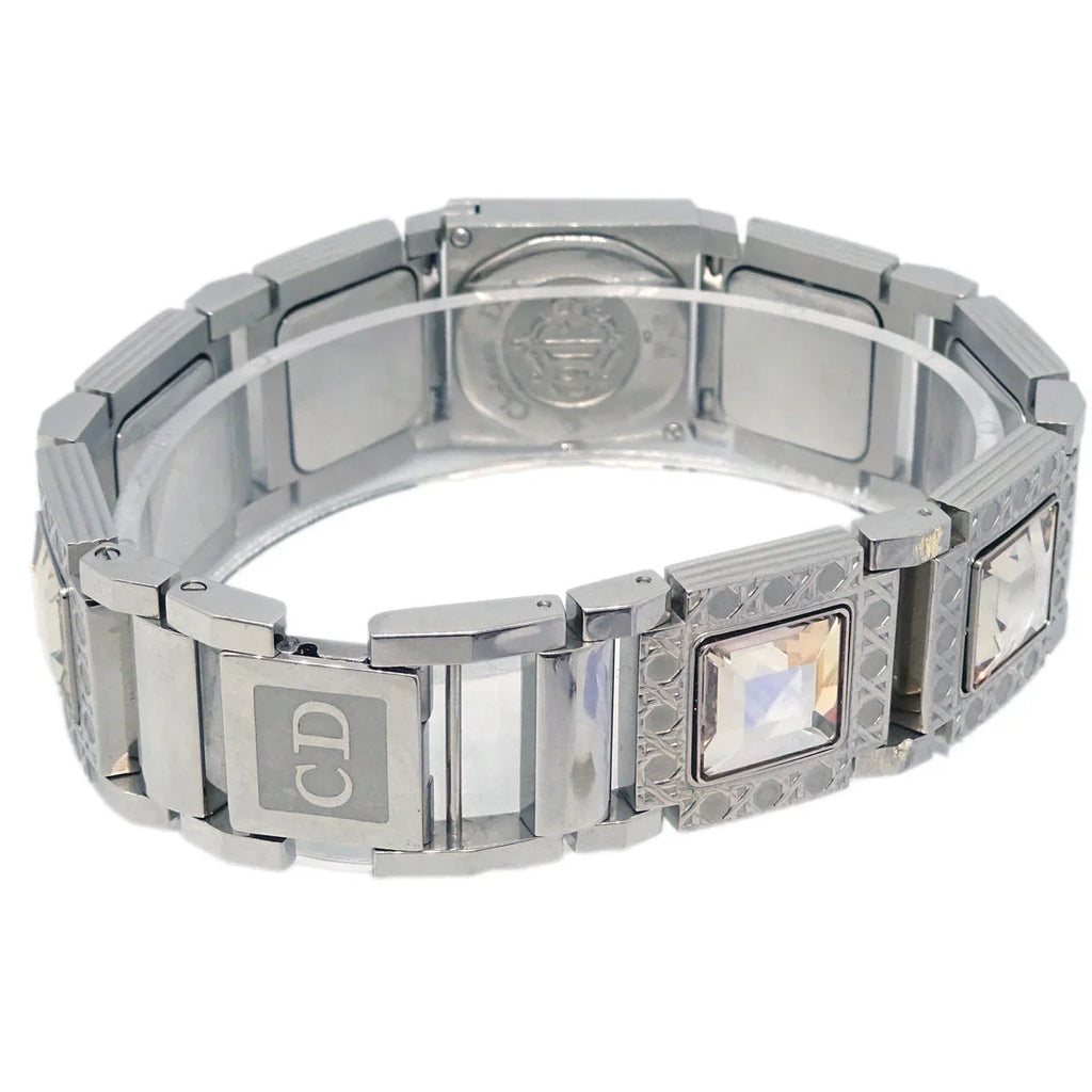 Christian Dior * D60-109 La Parisienne Quartz Watch Silver