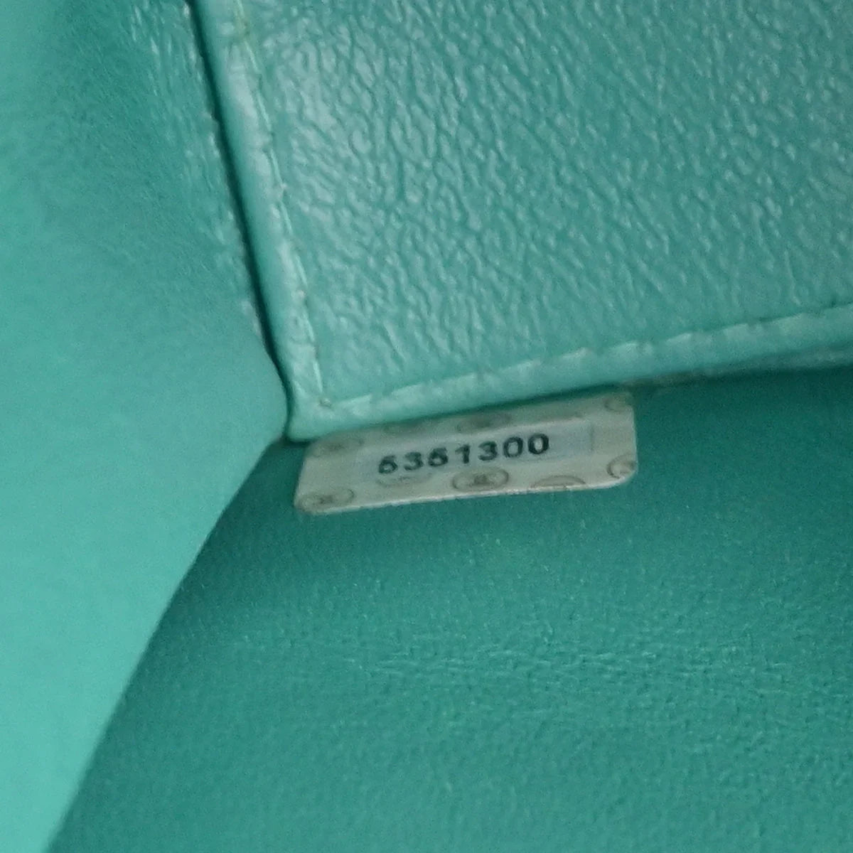 Chanel 1997-1999 Turquoise Caviar Single Flap Shoulder Bag