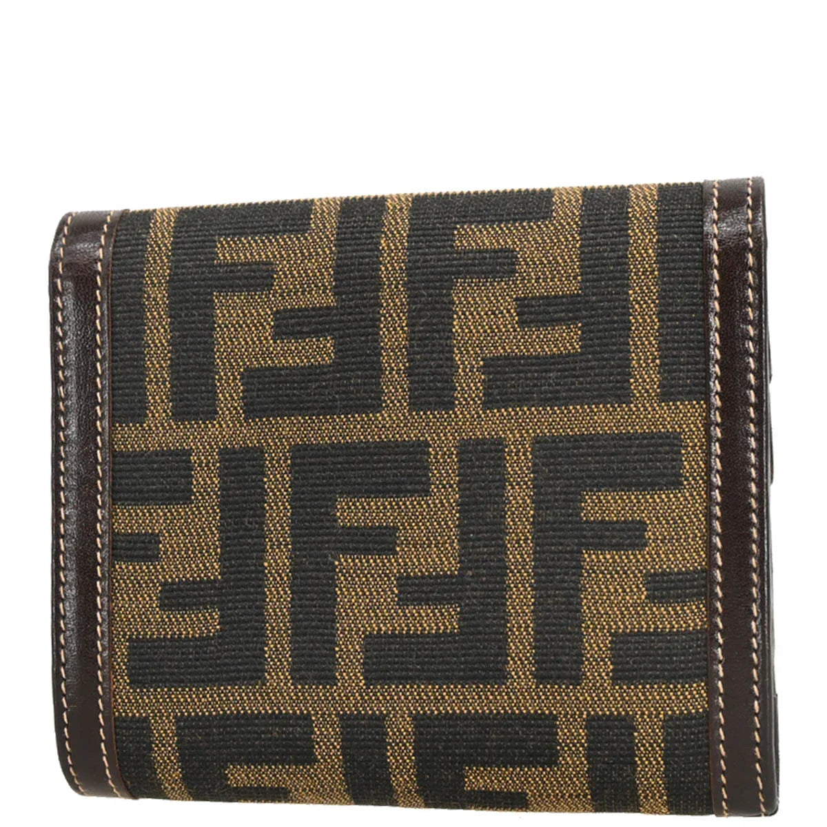 Fendi 2010 Brown Zucca Wallet Purse