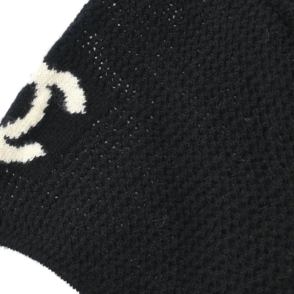 Chanel 2001 Short Sleeve Top Black #42