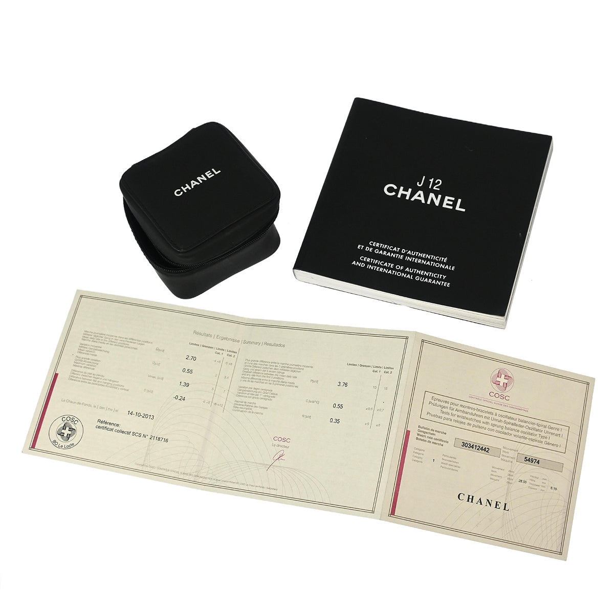 Chanel Ref.H3410 J12 Superleggera 41mm Self-winding Watch Ceramic SS