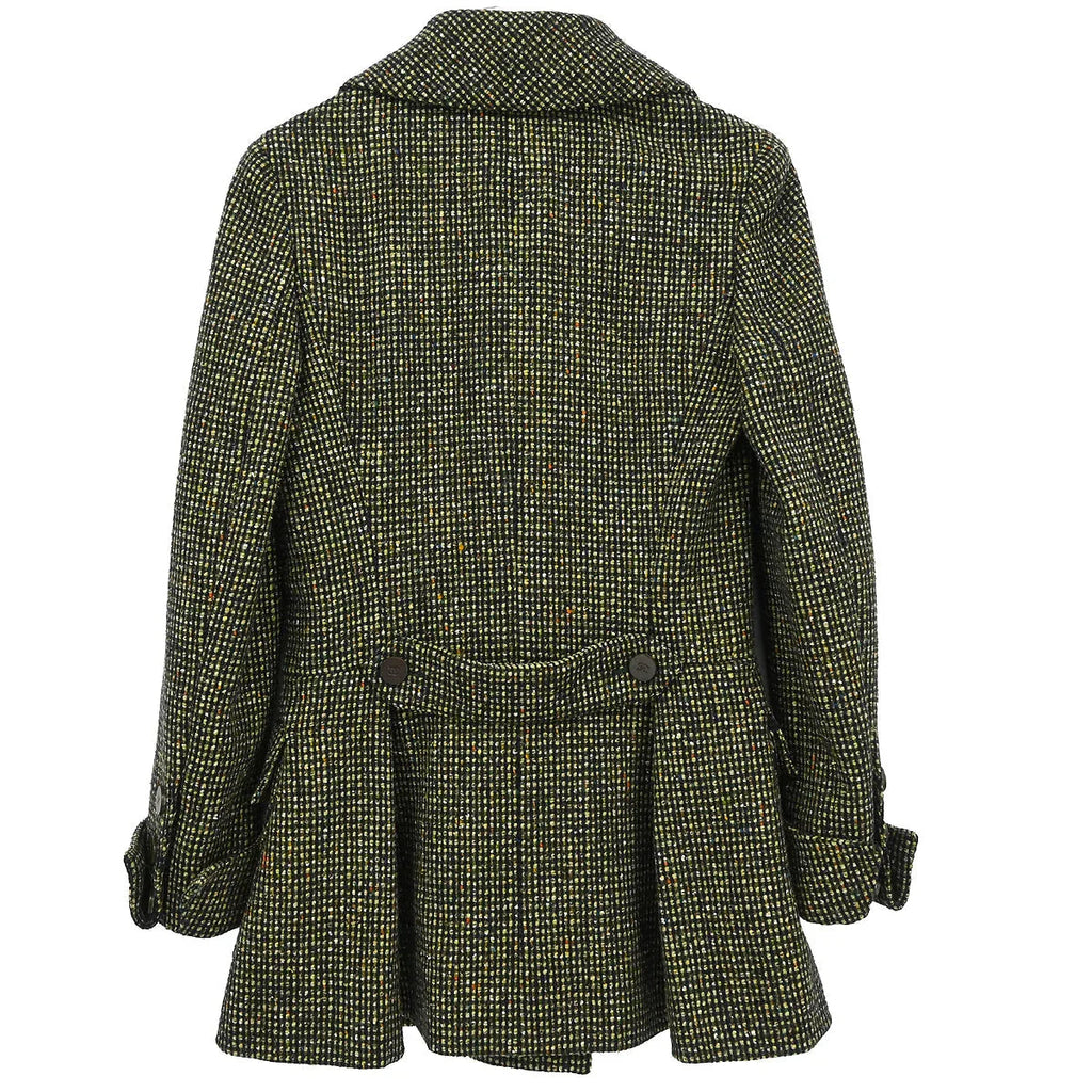 Chanel 2001 Double Breasted Jacket Green #34