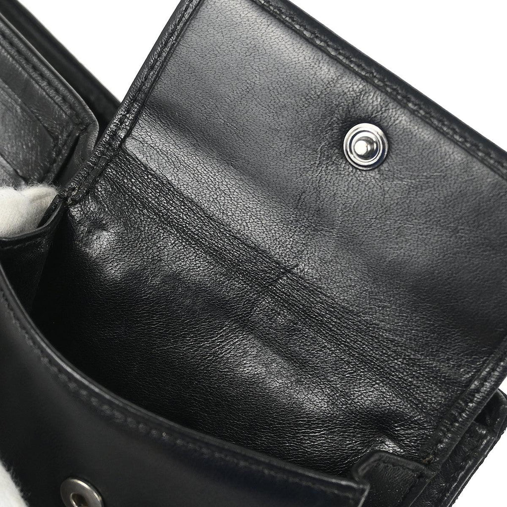 Chanel 2000-2001 Black Nylon New Travel Line Bifold Wallet