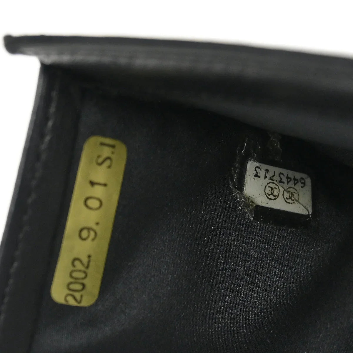 Chanel 2000-2001 Black Nylon New Travel Line Bifold Wallet