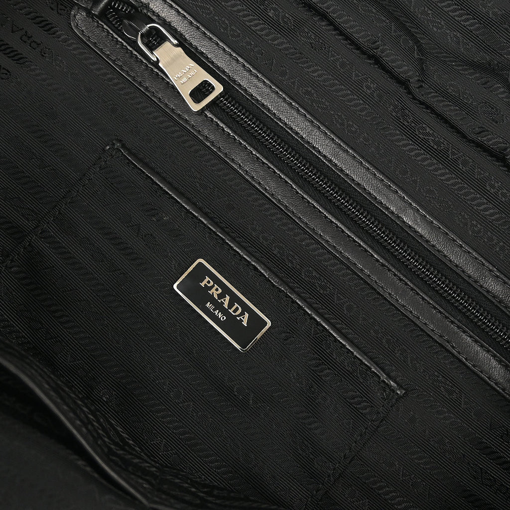 Prada Black Nylon 2way Shoulder Handbag