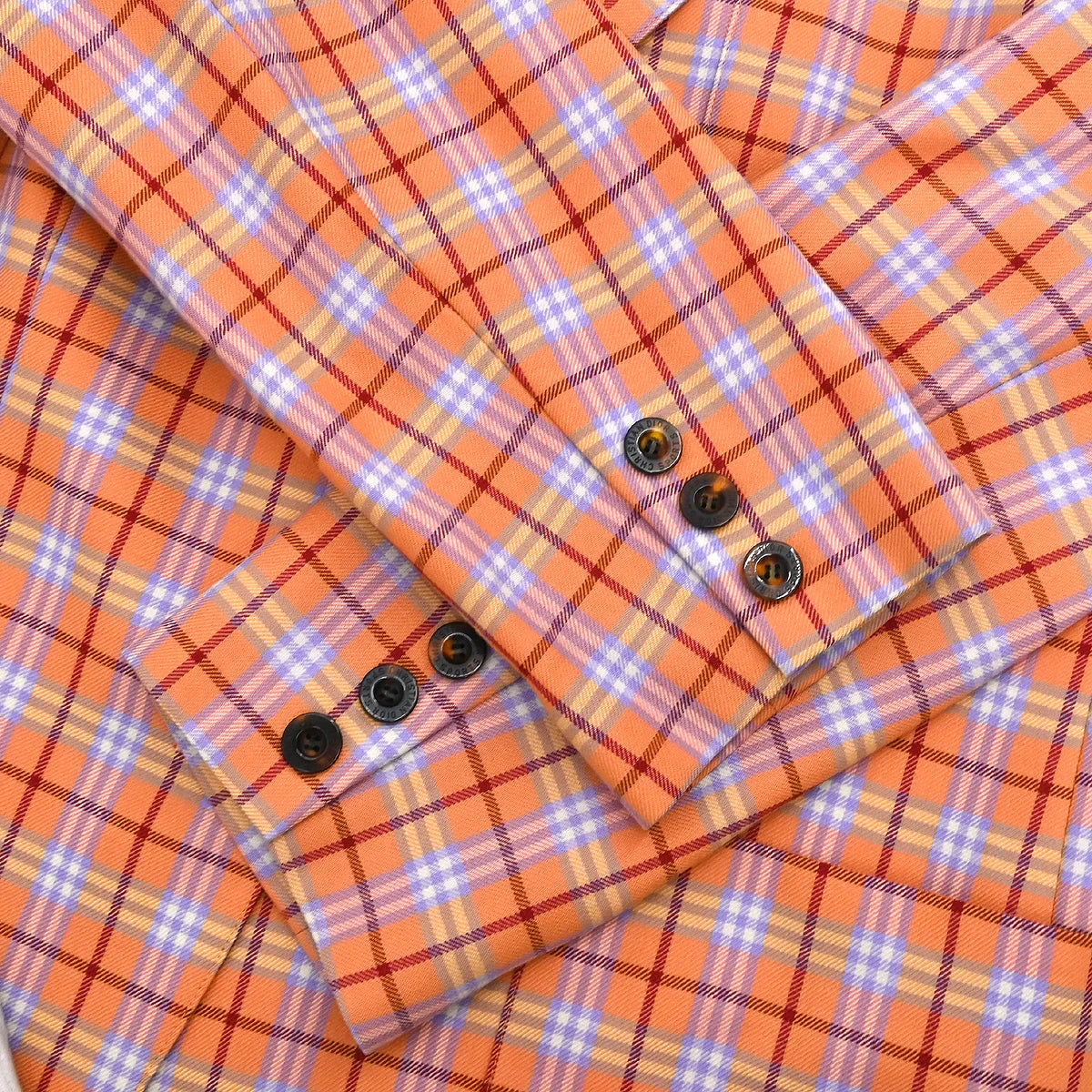 Christian Dior Single Breasted Jacket Orange #M