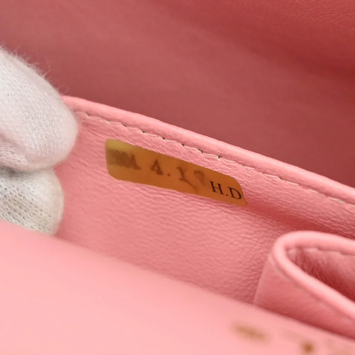 Chanel Pink Caviar Medium Double Flap Shoulder Bag