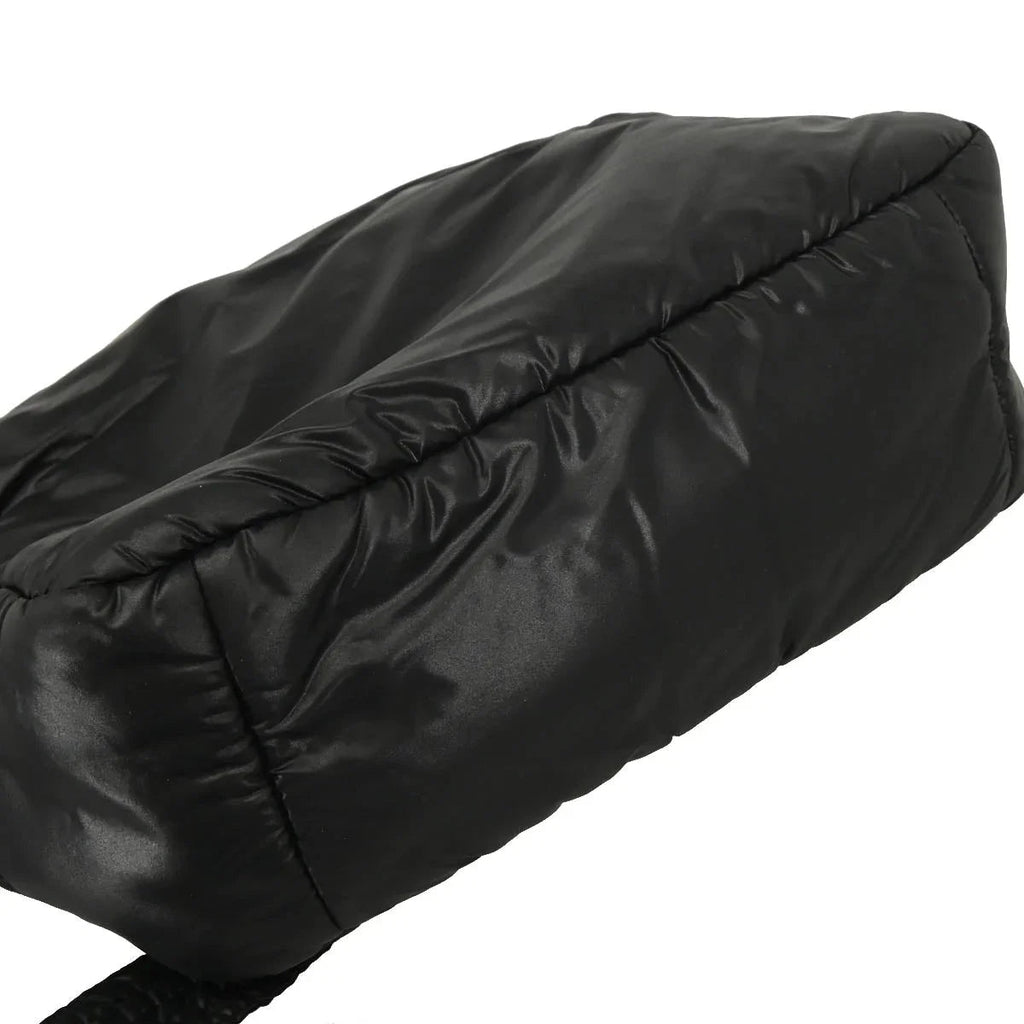 Chanel 2009-2010 Black Nylon Coco Cocoon Messenger Bag