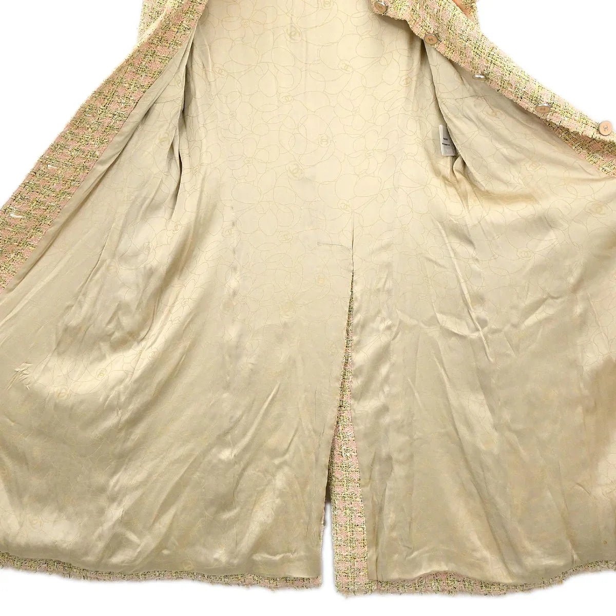 Chanel 2005 Jacket Coat Beige #40