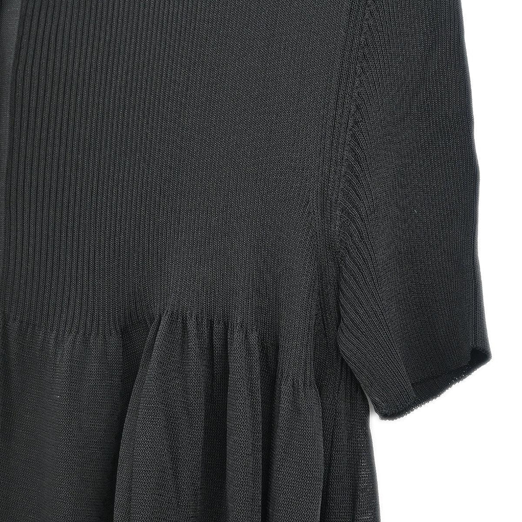Chanel Long Cardigan Black #40