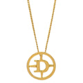 Christian Dior Necklace Pendant Gold