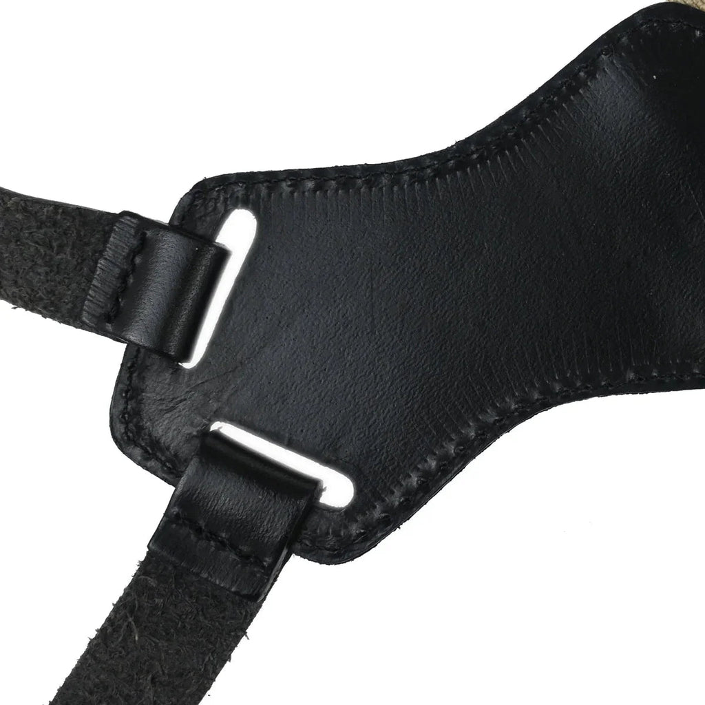 Chanel Suspenders Beige Small Good
