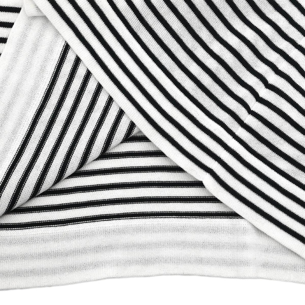 Chanel Striped Sleeveless Top White #40