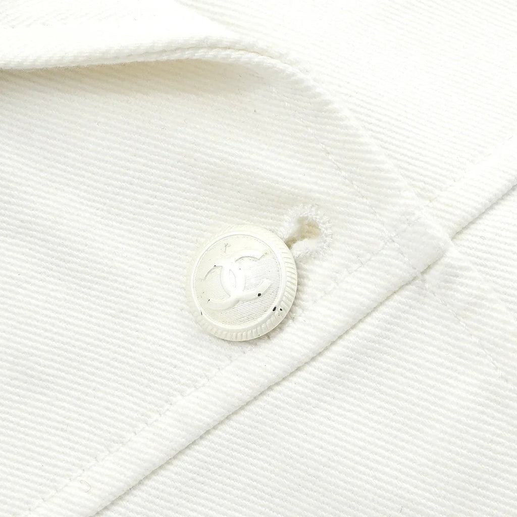 Chanel 2003 Coat White #40