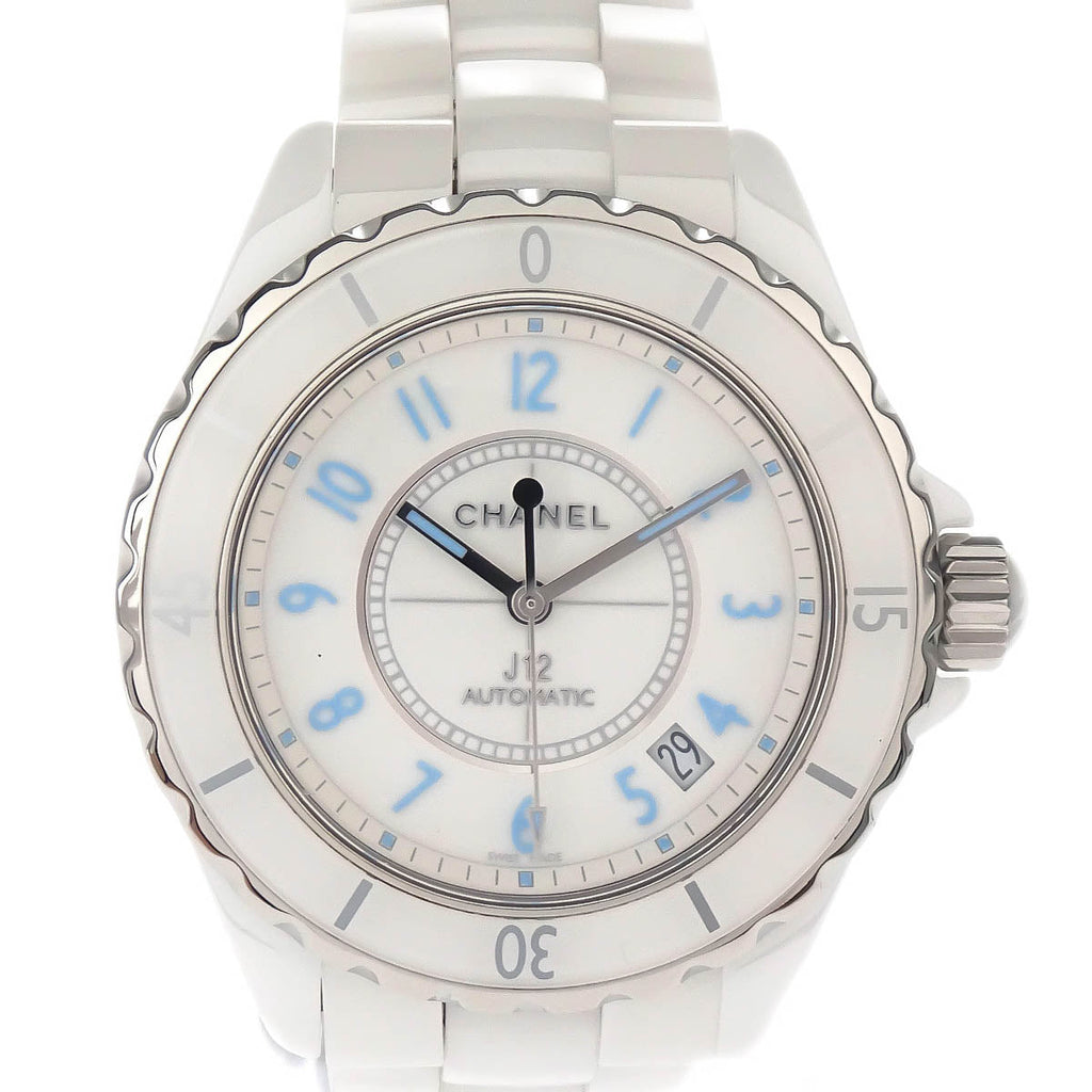 Chanel Ref.H3826 J12 Blue Light 38mm Self-winding Watch Ceramic SS