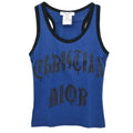 Christian Dior 2002 Sleeveless Tank Top Blue #42