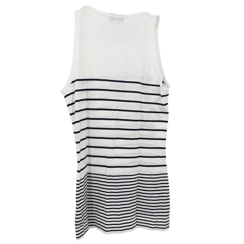 Chanel Sleeveless Tank Top White #38