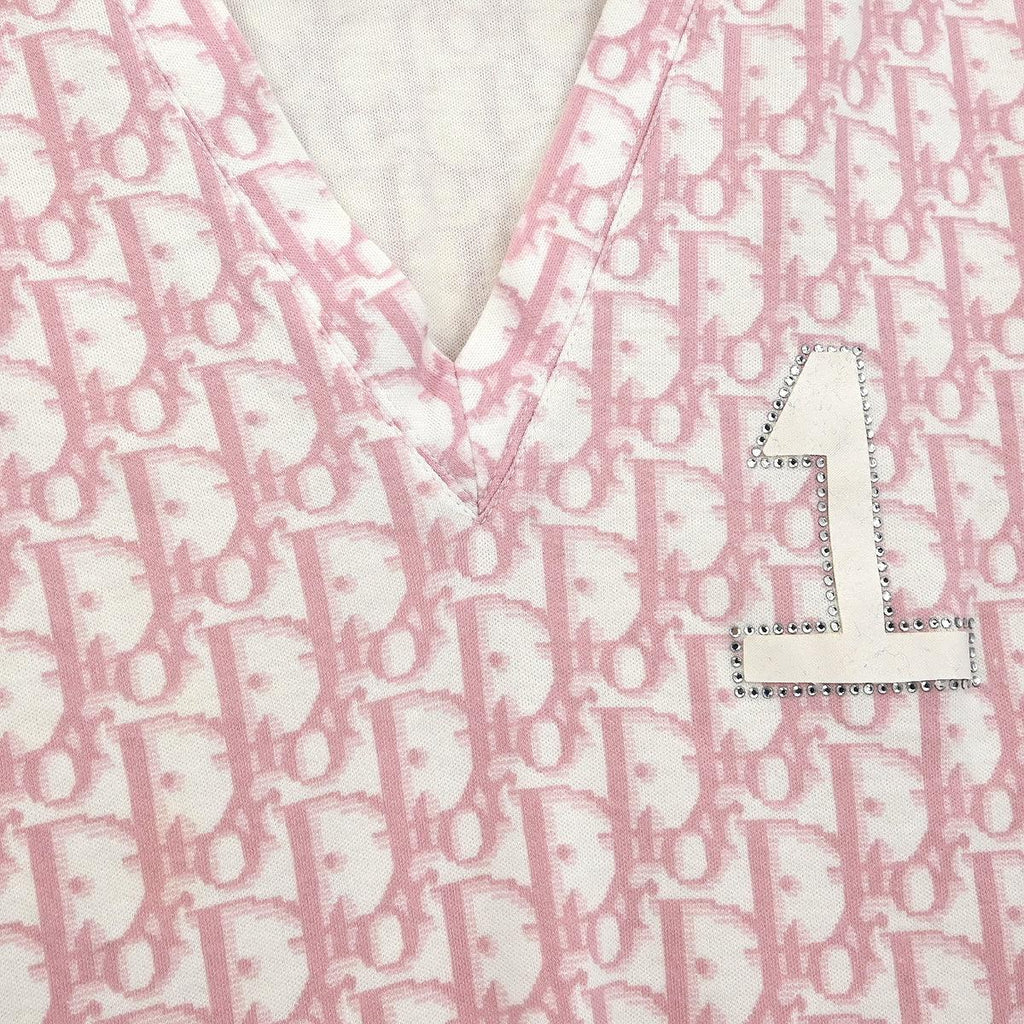 Christian Dior 2004 Trotter Sleeveless Top Pink #38