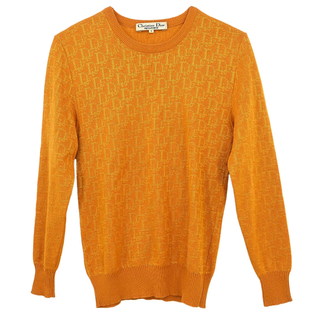 Christian Dior Top Sweater Trotter Light Brown #M