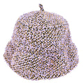 Chanel Purple Wool Bucket Hat #57 Small Good