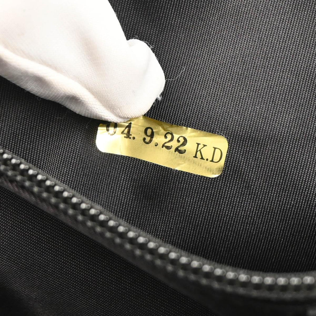 Chanel 2005-2006 Black Felt Nylon Sport Line 2way Shoulder Handbag