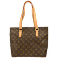 Louis Vuitton 2002 Monogram Cabas Piano Shoulder Tote Bag M51148