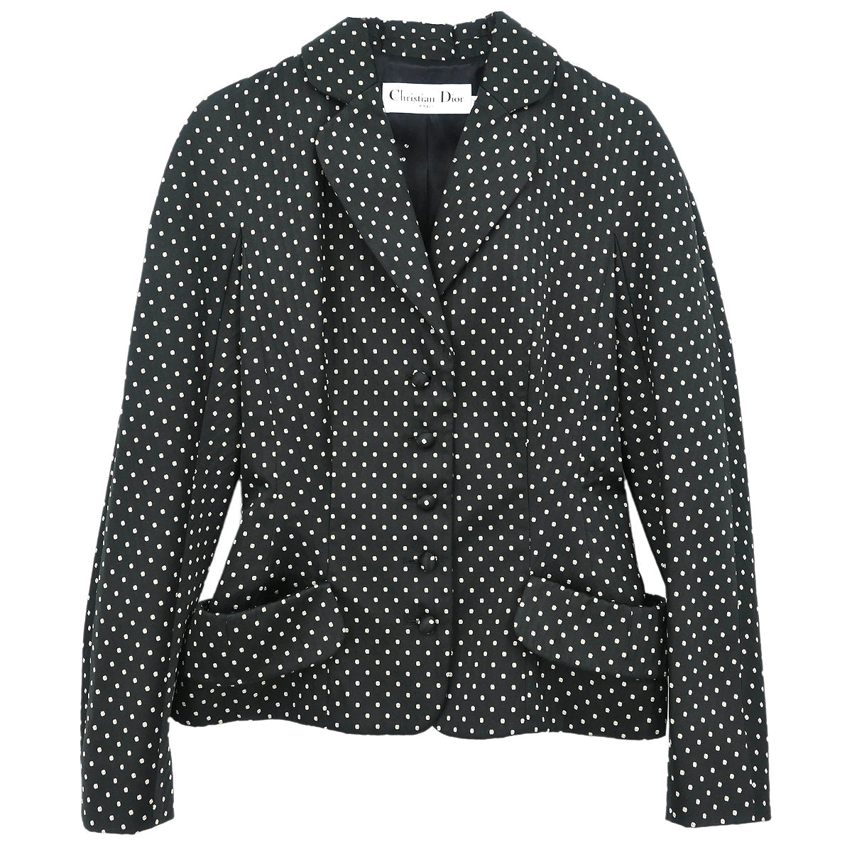 Christian Dior 2009 Single Breasted Jacket Black #38