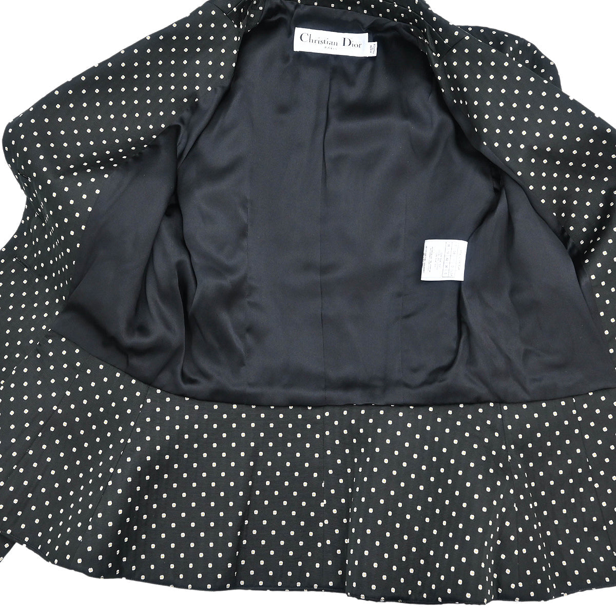 Christian Dior 2009 Single Breasted Jacket Black #38