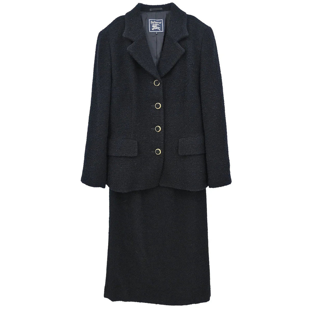 Burberrys Suit Jacket Skirt Black #13