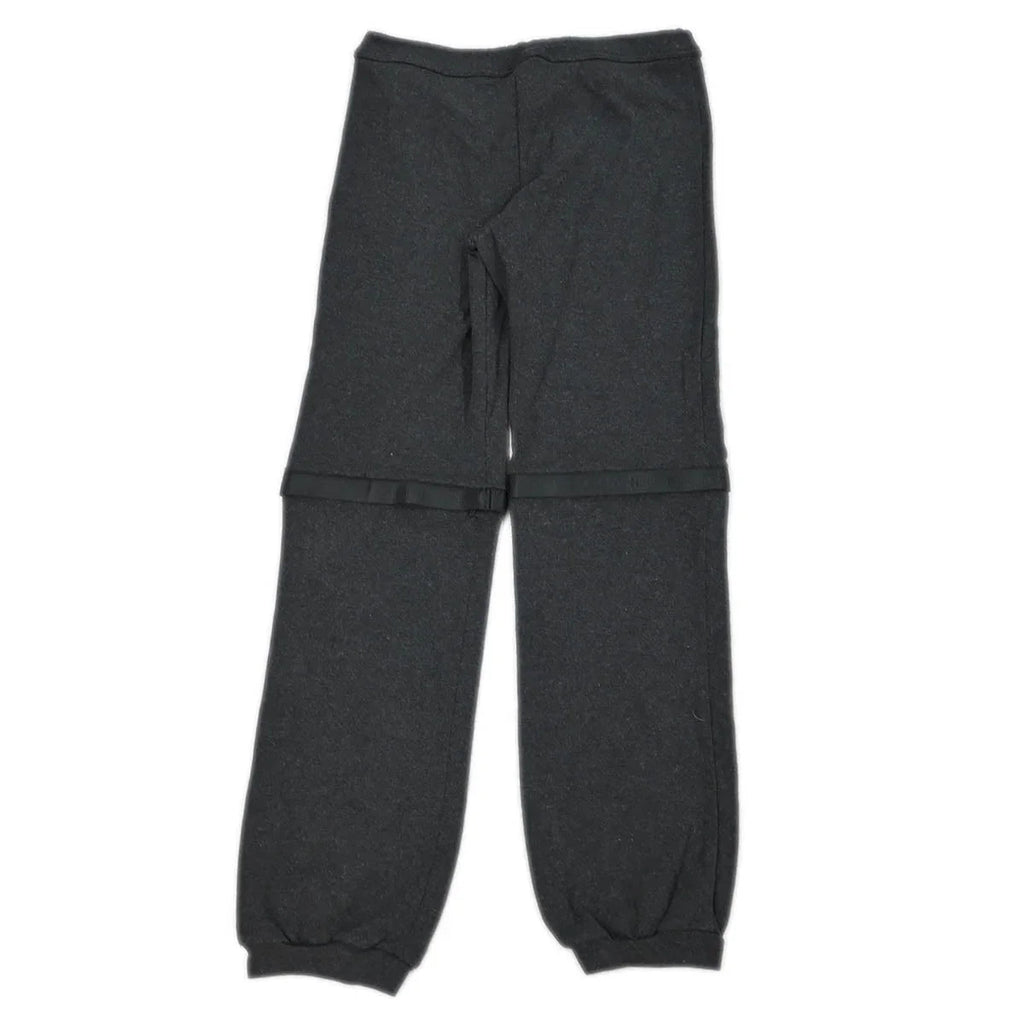 Chanel 2002 Long Short Pants 2way Dark Gray #38