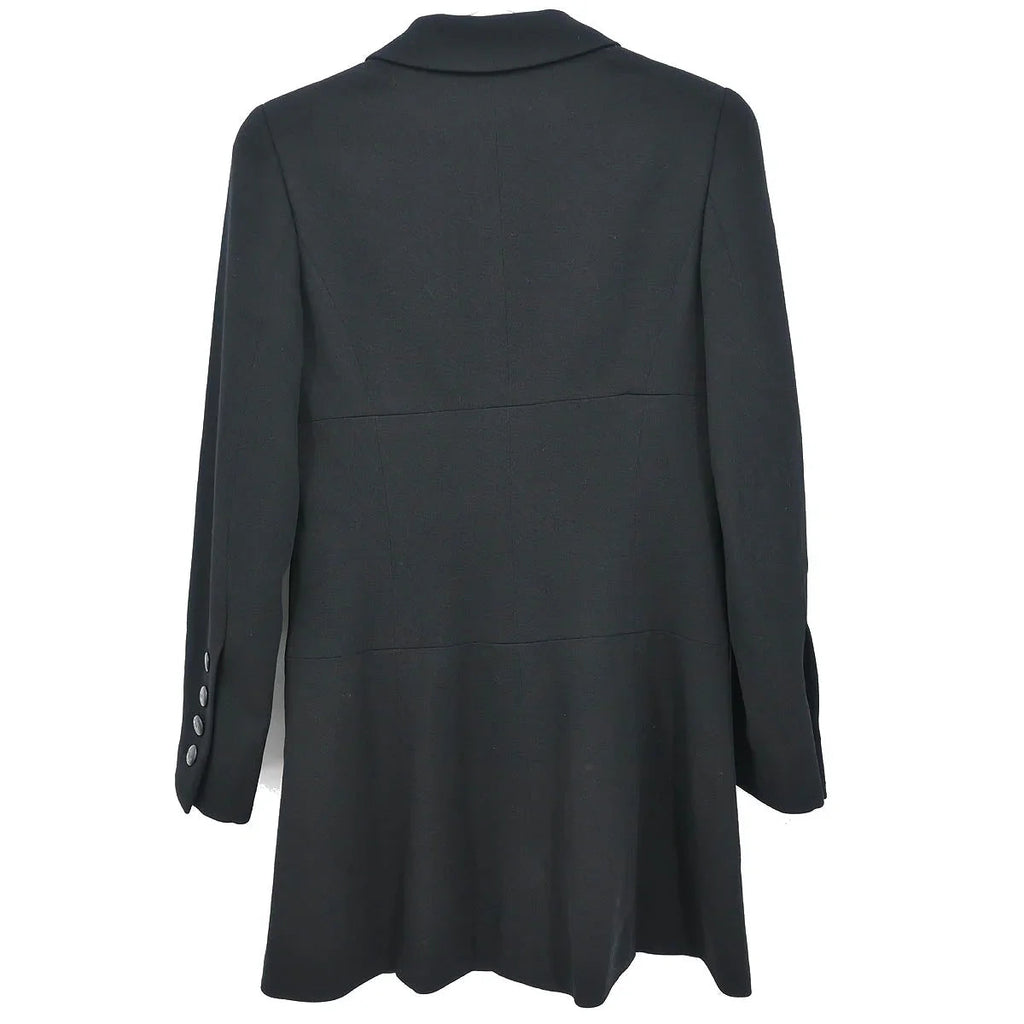 Chanel 1996 Single Breasted Jacket Black #36