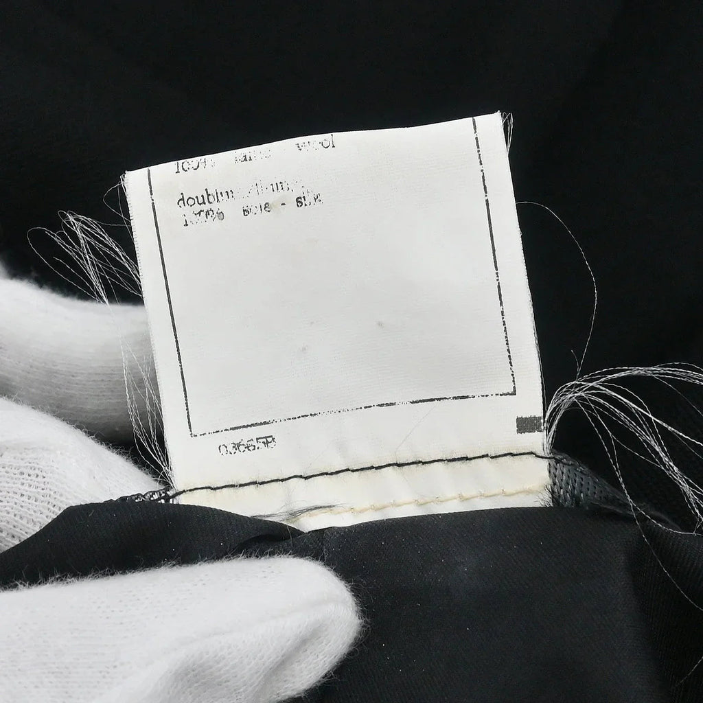 Chanel 1996 Single Breasted Jacket Black #36