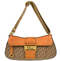 Christian Dior 2002 Brown Trotter Street Chic Columbus Shoulder Bag