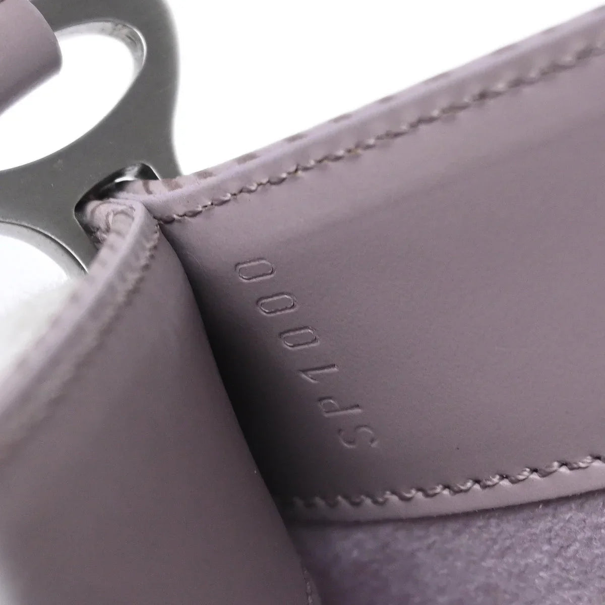 Louis Vuitton 2000 Purple Epi Pochette Demi-lune Handbag M5262B