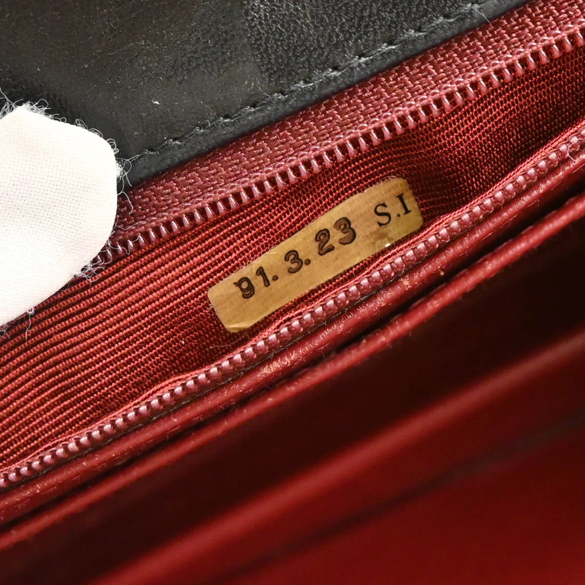 Chanel Black Lambskin Double Turnlock Shoulder Bag