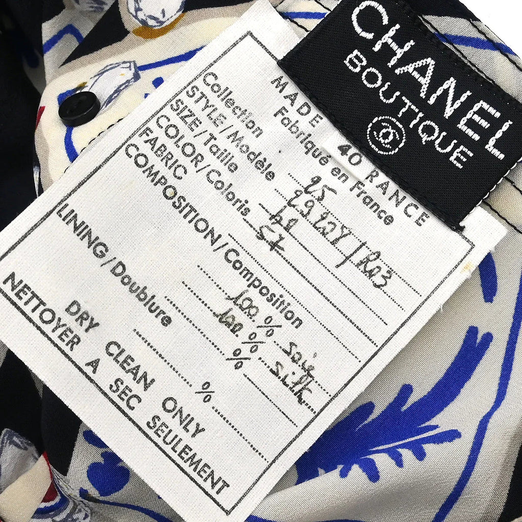 Chanel 1990 Sleeveless Top Black #40