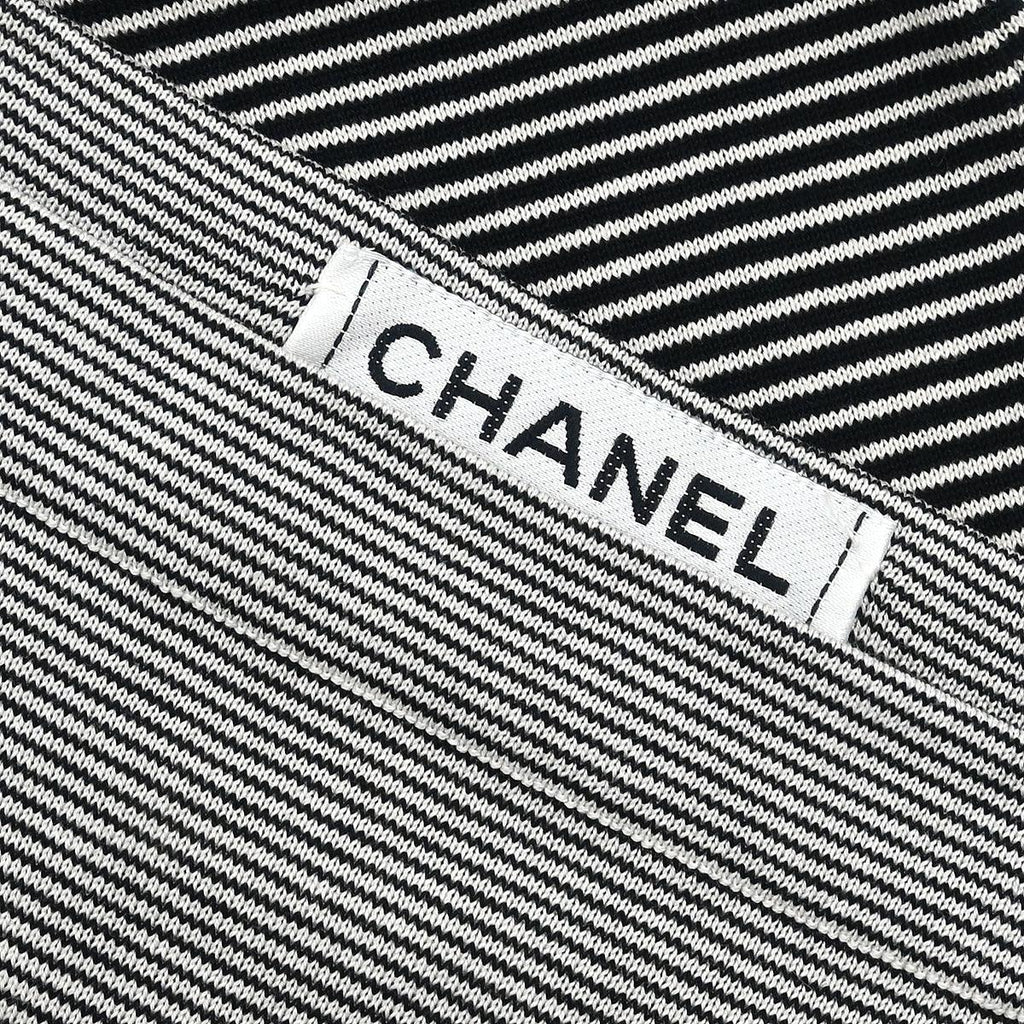Chanel 1997 Short Sleeve Dress Black #42