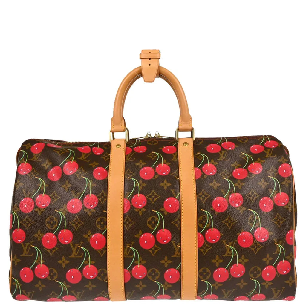 Louis Vuitton 2005 Monogram Cherry Keepall 45 M95011
