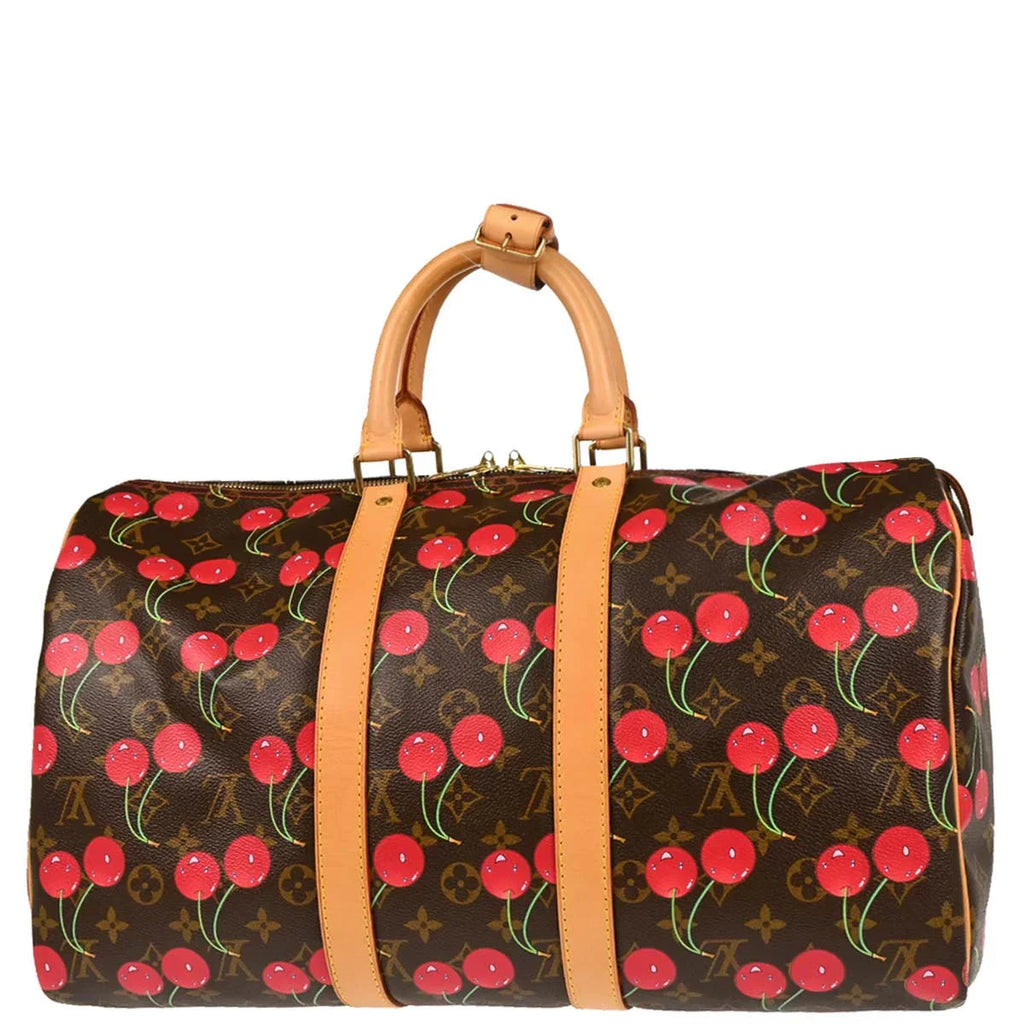 Louis Vuitton 2005 Monogram Cherry Keepall 45 M95011