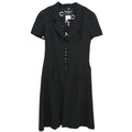 Chanel 1997 Short Sleeve Dress Black #38