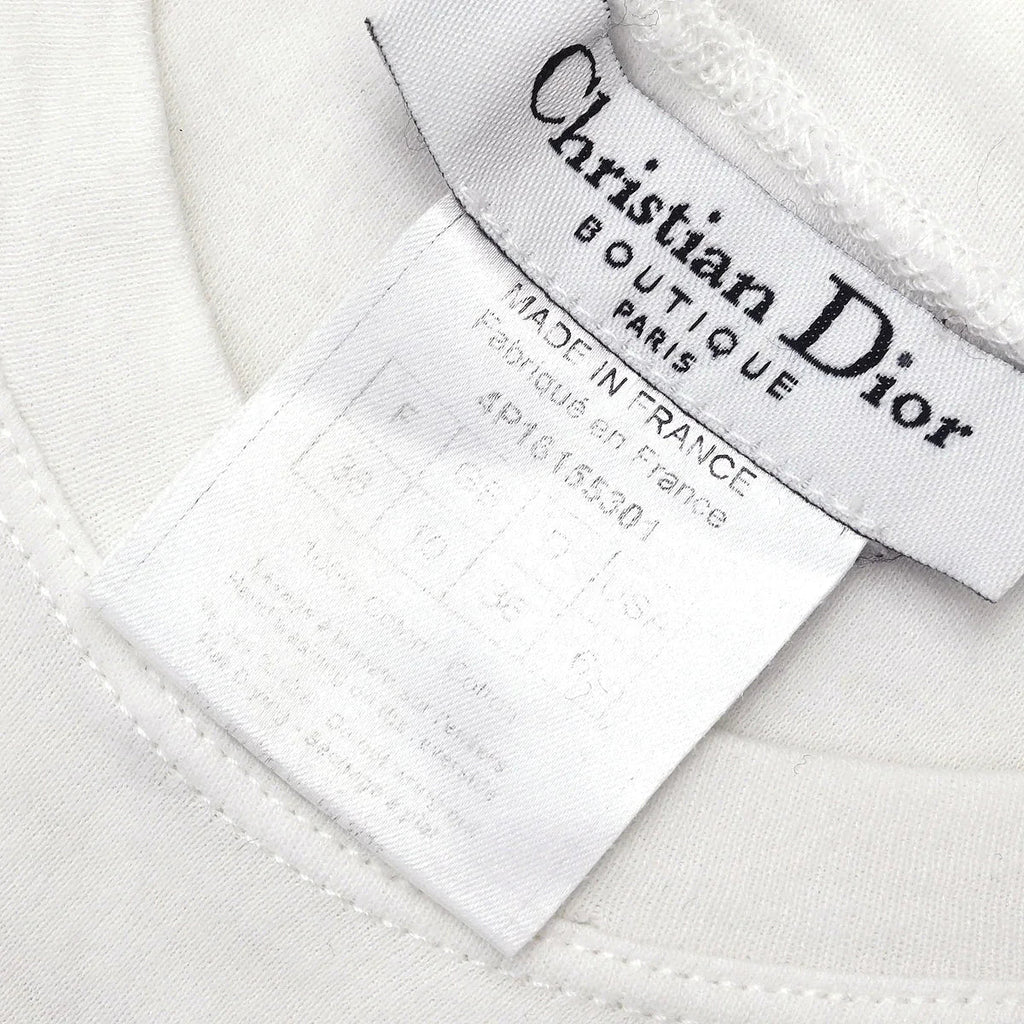 Christian Dior 2004 Sleeveless Tank Top White #38